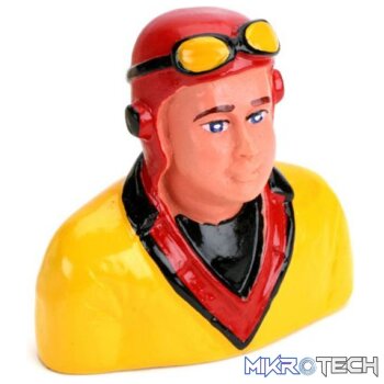1/9 Pilot Hank with Helmet & Goggl